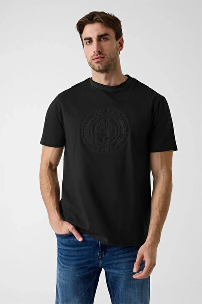 Guess Nakışlı Logolu T-Shirt M6YI52K4238