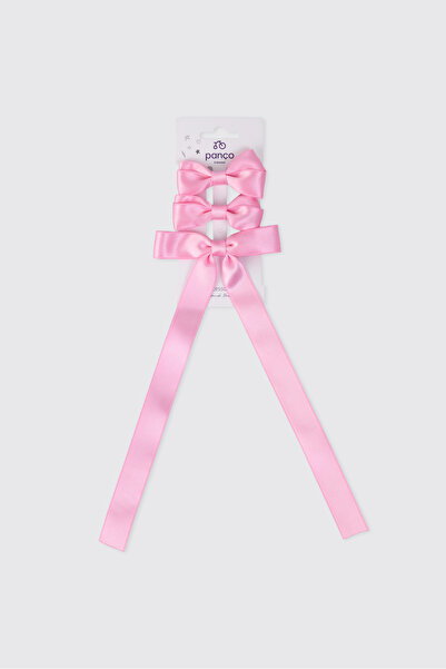 Panço Girl's 3-Piece Pink Buckle Set