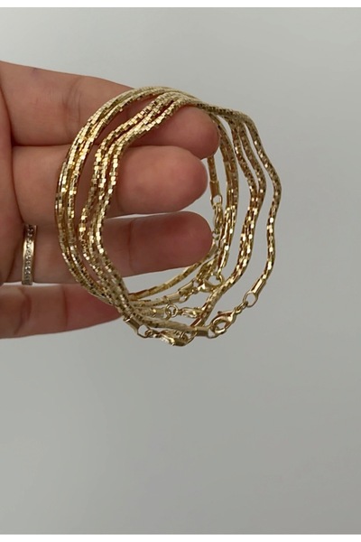 XUPING JEWELRY Xp pullu tel zikzak bileklik 55mm