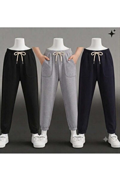 NETTENSTORE 3-Piece Children's Sweatpants