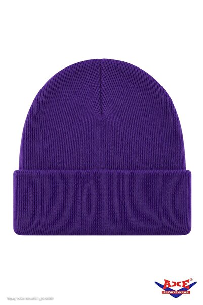 AXE SPORTSWEAR Unisex Winter Folded Basic Knitwear Beanie Warm Soft Textured ...