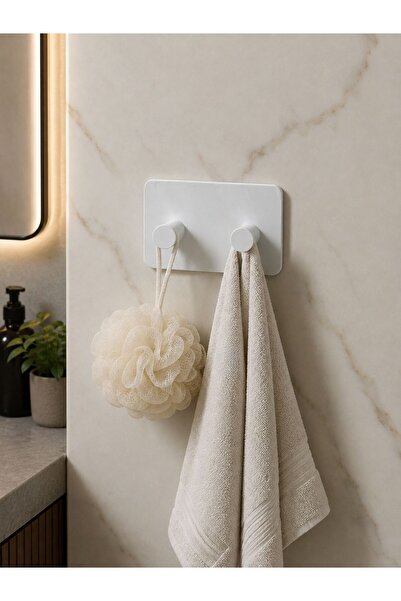 Gardino 4 Adet Yapışkanlı Banyo Ve Mutfak Askılığı Kolay Montajlı Askı Banyo ...