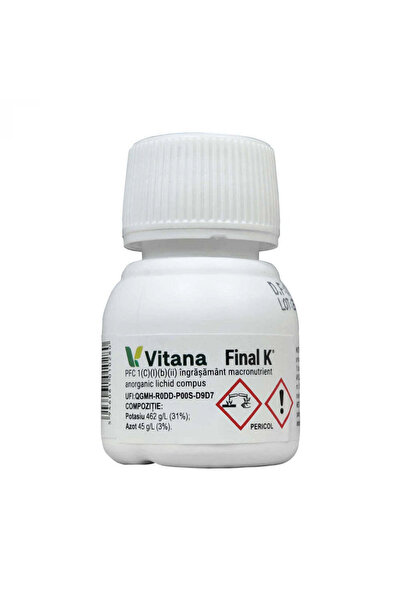 Vitana Final K – Ingrasamant Foliar Concentrat cu Potasiu si Azot – Randament...