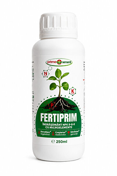Prima Sementi Fertiprim – Ingrasamant NPK 8-8-8 cu Microelemente Chelate, Apl...