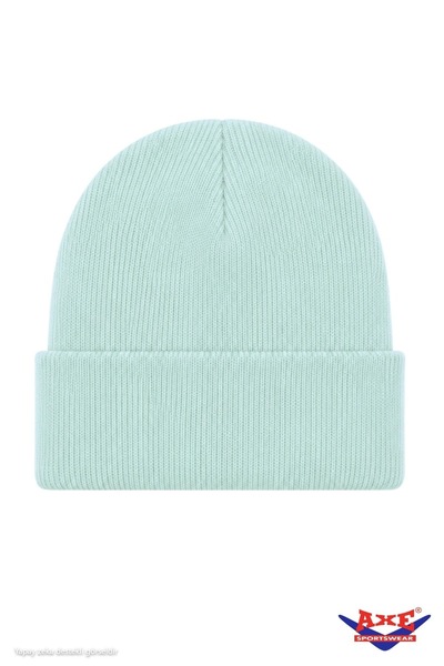 AXE SPORTSWEAR Unisex Winter Folded Basic Knitwear Beanie Warm Soft Textured ...