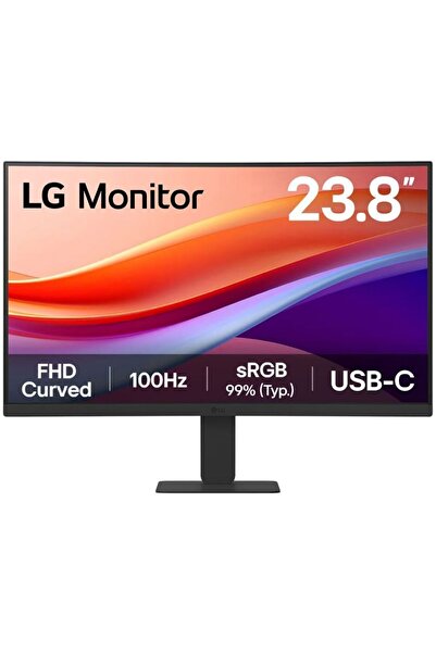 LG Full HD Kavisli Monitör 23,8 inç – 24U421A