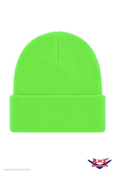 AXE SPORTSWEAR Unisex Winter Folded Basic Knitwear Beanie Warm Soft Textured ...