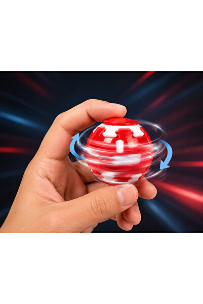 Spin Ball Dönen Stres Topu – Fidget Oyuncak, El Egzersiz ve Odaklanma Topu