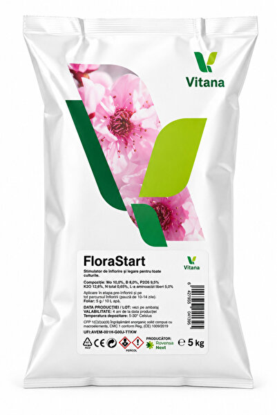 Vitana Florastart – Stimulator de Inflorire si Legare a Fructelor – Toate Cul...