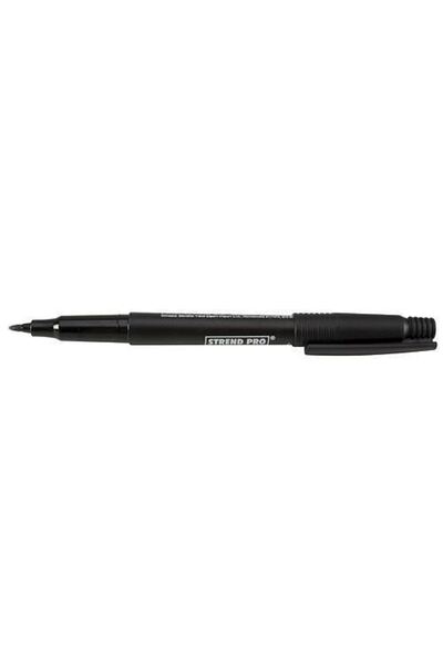 Solplant Marker permanent subtire 2 mm, negru, set 12 buc, Strend Pro