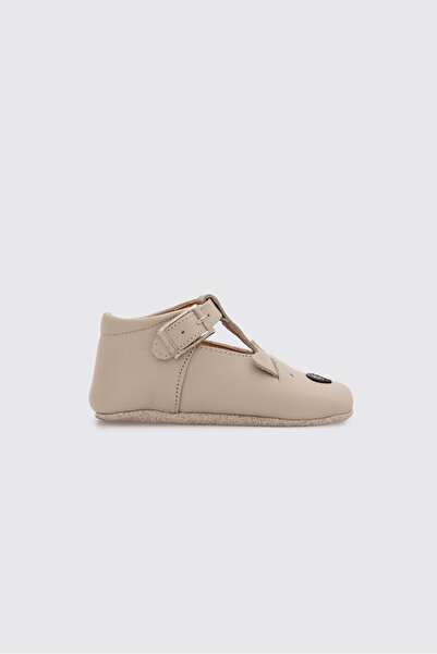 Panço Newborn Beige Booties
