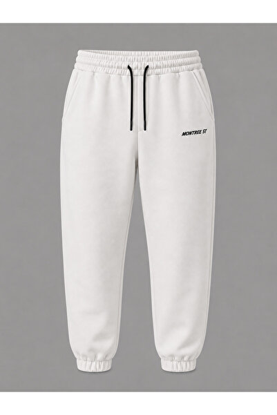 MONTREE Unisex 3 Threaded 100% Cotton Sweatpants