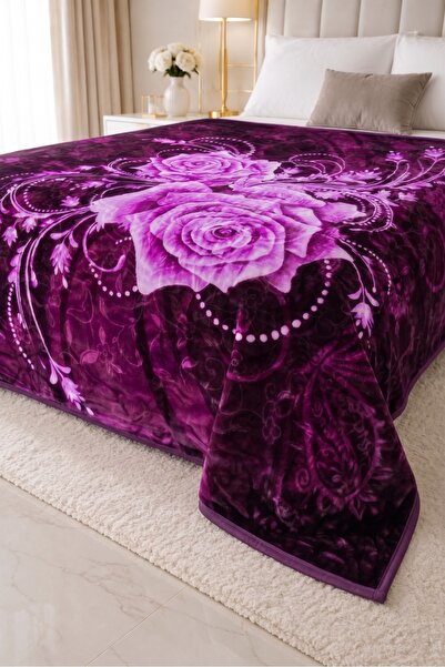Bikaya Home Pătură dublă embosată Osotto |   Pat dublu 220x240 cm |   4,5 Kg ...