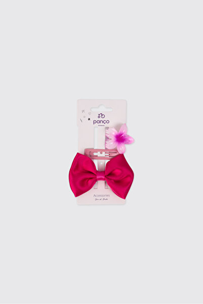 Panço Girl's Fuchsia Buckle Set