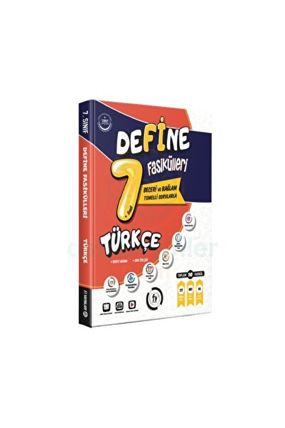 Fi Yayınları 7. Sınıf Türkçe Define Konu Anlatım Fasikülleri