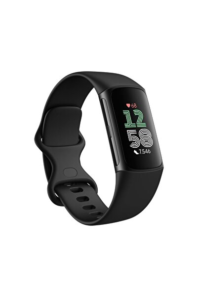 Fitbit Google Charge 6 etkinlik izleyici7 günlük pil ömrü, Google Cüzdan ve H...