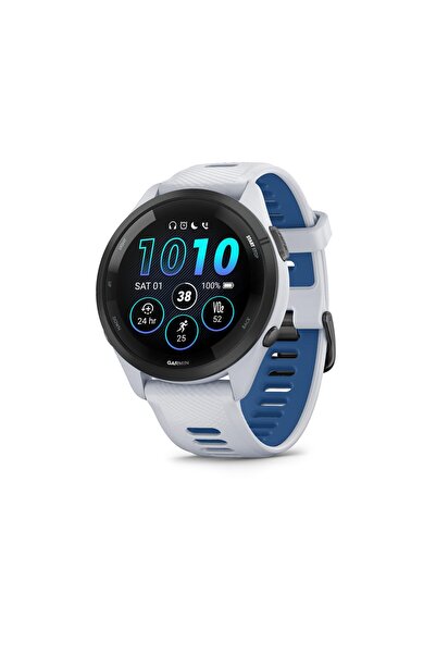 Garmin Forerunner 265 46mm - koşu saati, 1,3" AMOLED ekran, 13 günlük pil ömr...