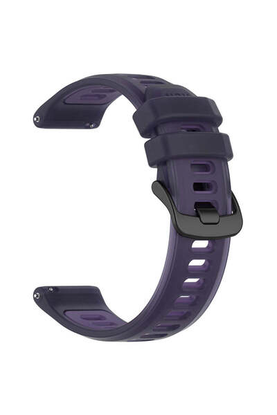 Techsuit Strap for Garmin vivoactive 3, Watchband (W084), white - purple