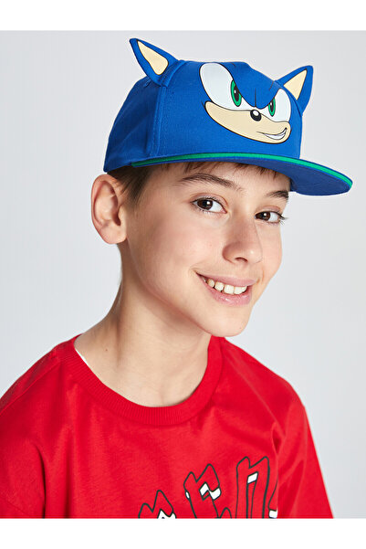 LC Waikiki Peak New Season Sonic Printed Boys' Cap