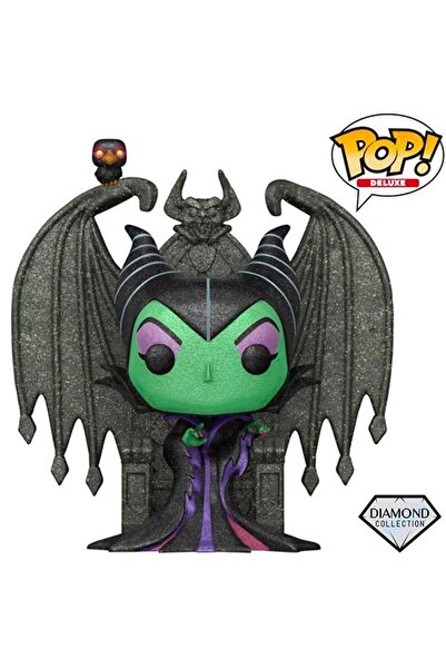 Funko بوب ديلوكس! شخصيات الشرير - ماليفيسينت على العرش (DGLT)(Exc)