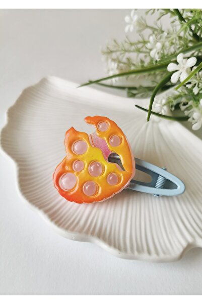 Halley Concept Colorful Cute Blue Children's Hair Clip 6 X 4.5 cm