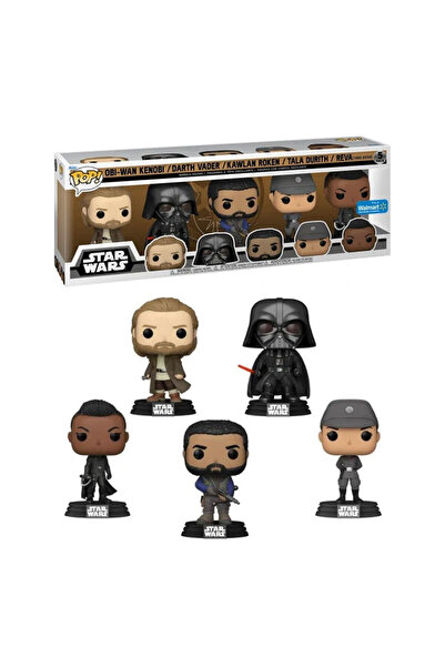 Funko Pop! Movies: Star Wars- Obi-Wan Kenobi 5 pack (Exc)