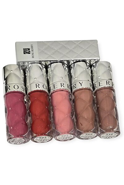 ROSE BERRYY Lip gloss 5 colors
