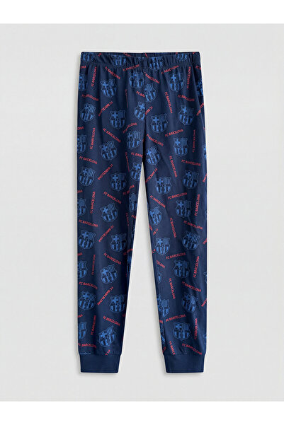 LC Waikiki Fc Barcelona Printed Boys' Pajama Bottoms