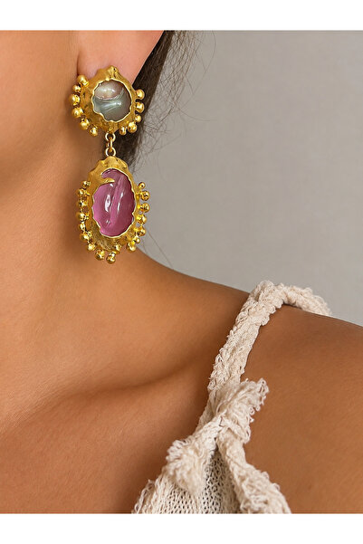 tones official Vintage/Bohemian/Ethnic Colorful Earrings