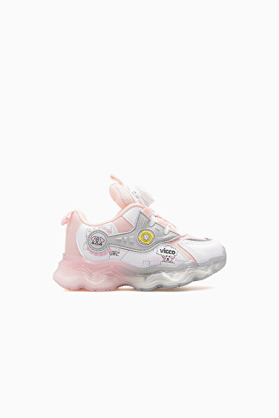 Vicco Tami Kız Çocuk Işıklı Sneaker Spor Ayakkabı 26k 346.139 Pk Pudra
