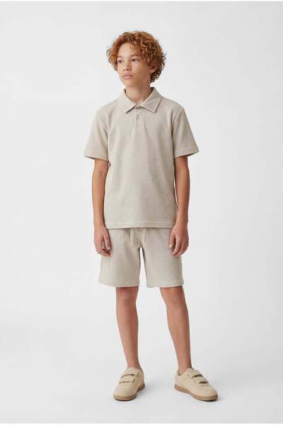 PAULMARK Boy's polo neck t-shirt