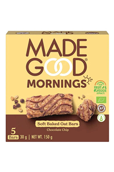 MadeGood Batoane de ovăz bio moi, coapte, cu ciocolată 150 g