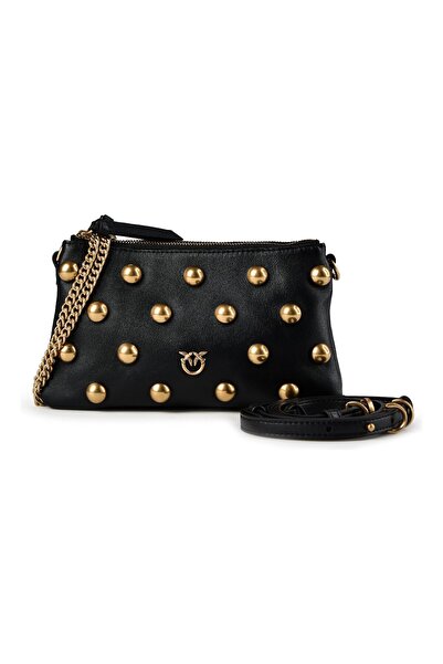 PİNKO Geantă de umăr mini Love din piele naturală 21 cm