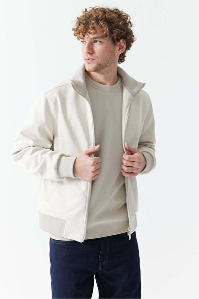PAULMARK Men's Stand Collar Coat