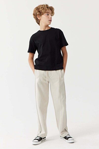 PAULMARK Boy's Elastic Waist Sweat Bottoms