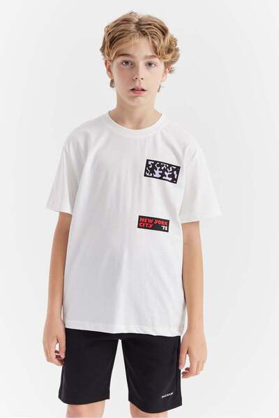 PAULMARK Boy's Printed T-shirt
