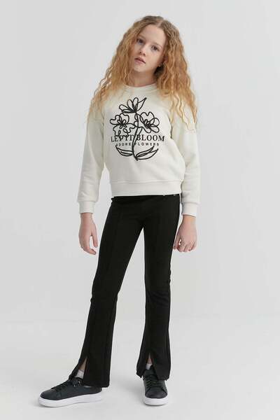 PAULMARK Girl's Detailed Leggings