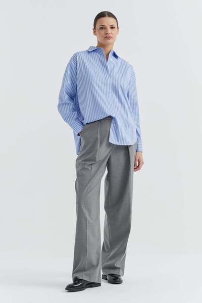 PAULMARK Women's Pleat Detailed Trousers