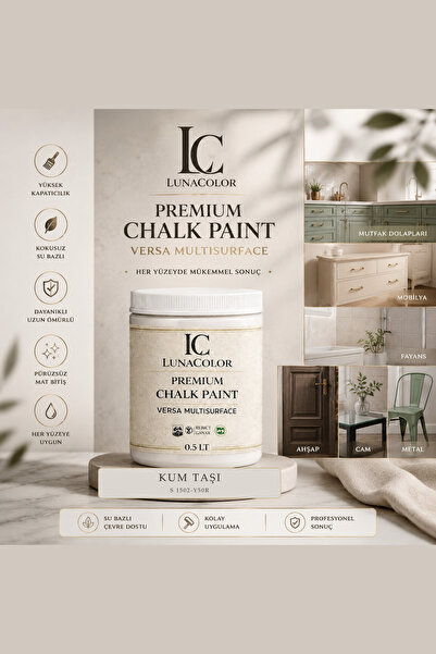 Premium Chalk Paint Versa Multisurface 0,5 L Kum Taşı