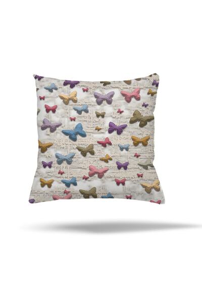 on the clouds Квітковий мармуровий батик з візерунком на блискавці Наволочка ...