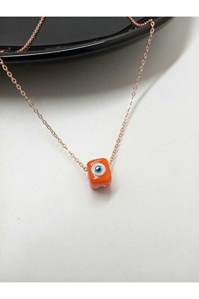 nazarboncuğu Gold Chain Necklace with Evil Eye Beads