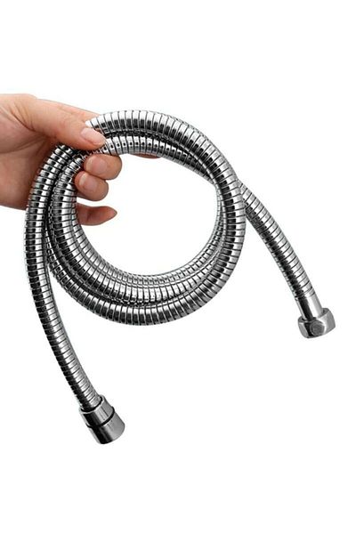 QNİAY Bathroom Shower Hose Suitable for All Faucet Shower Mixers Shower Hose Spiral Hose