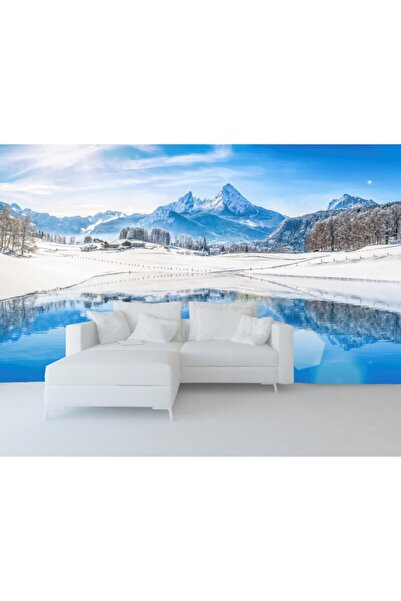 umut gergi tavan Dağ Manzaralı Duvar Kağıdı Tek Parça