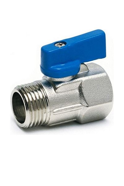 QNİAY Mini 1/2 Ball Open Close Zamak Valve