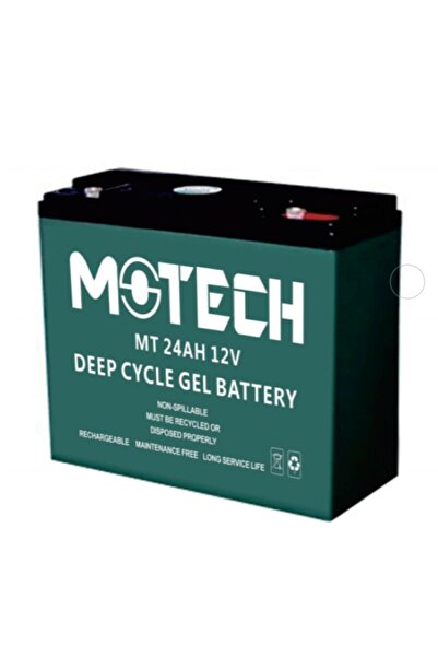 Motech Lexron 24ah Amper 12v Jel Akü