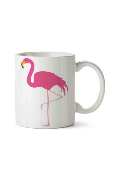 ART HEDİYE كوب فلامينجو مطبوع على الجانبين
