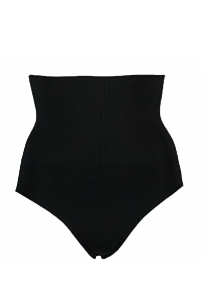 jilly jo مشد نسائي طويل لتعزيز البطن باللون الأسود 2465