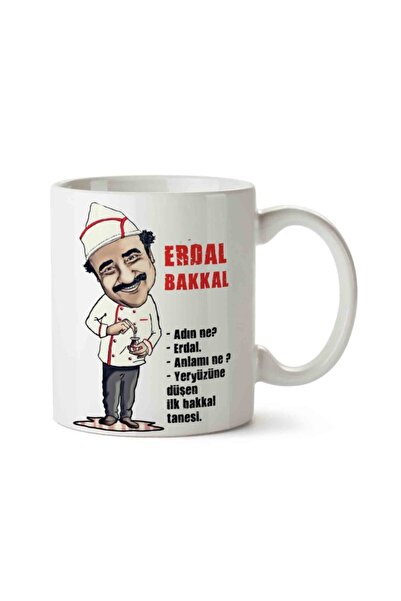 ART HEDİYE كوب إردال باكال 3 مطبوع على الجانبين