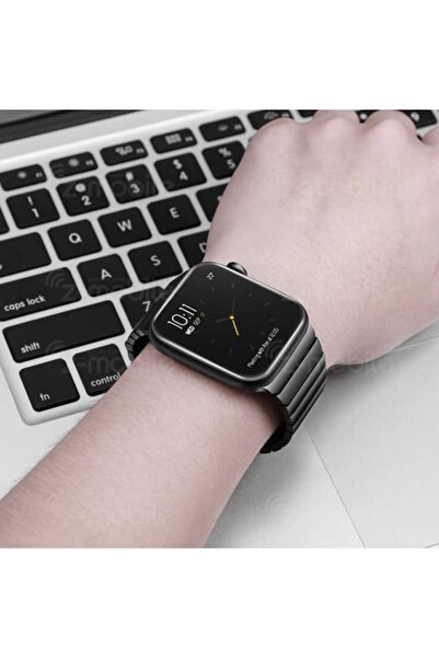 ZMOBILE Apple Watch 7 - 45 Mm Metal Baklalı Model Bilezik Kordon