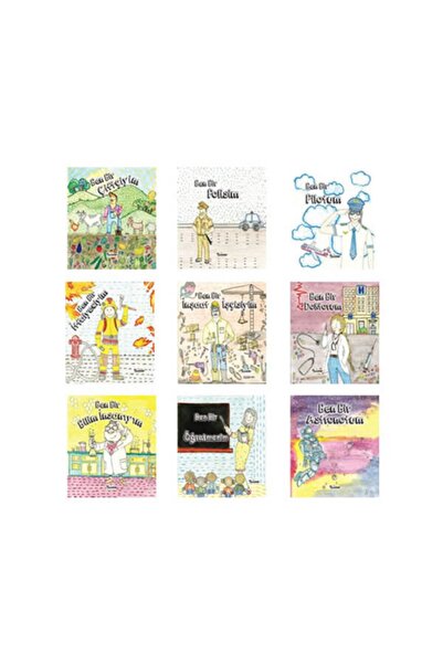 Teleskop Yayınları Meslekler - Ben Bir Serisi 9 Kitap